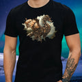 Mens Steampunk Dragon Motif Cotton Size XS to 5XL - Adult & Kids T-Shirts, Sweatshirts & Hoodies apparel design preview 1