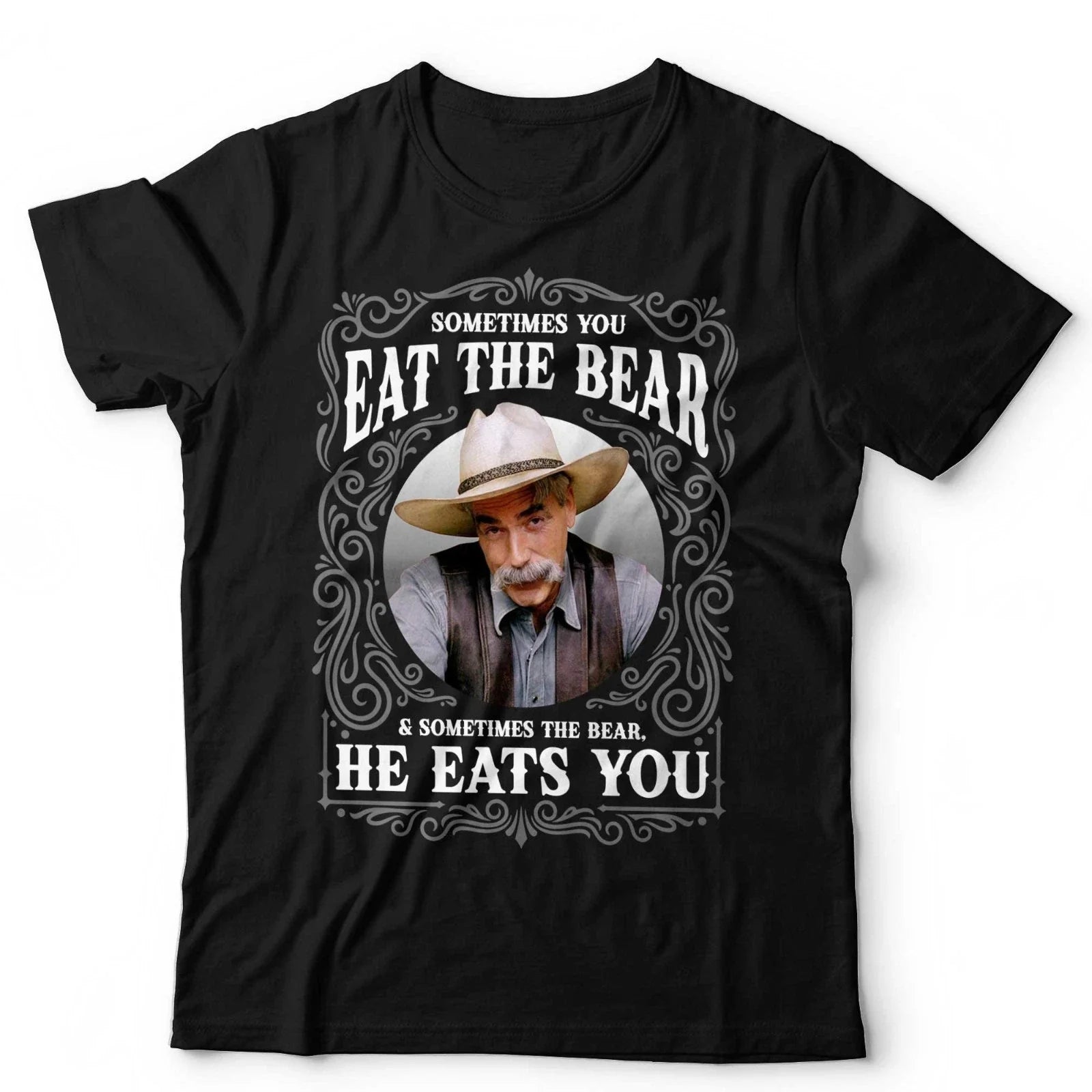 Big Lebowski Sometimes You Eat The Bear Funny Cult - Adult & Kids T-Shirts, Sweatshirts & Hoodies apparel design preview 1