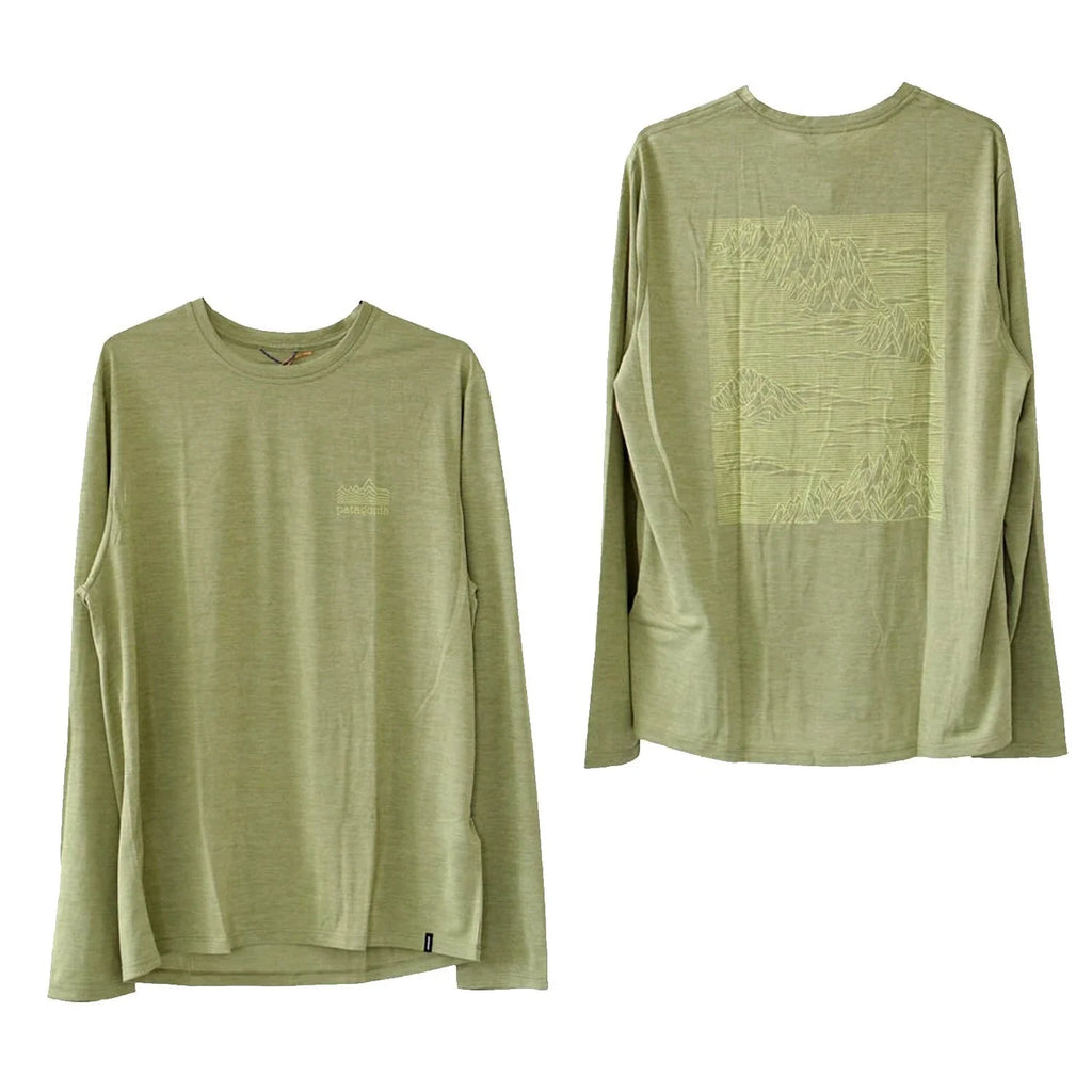Patagonia Mens Capilene Cool Daily Strataspire L/S - Adult & Kids T-Shirts, Sweatshirts & Hoodies apparel design preview 1