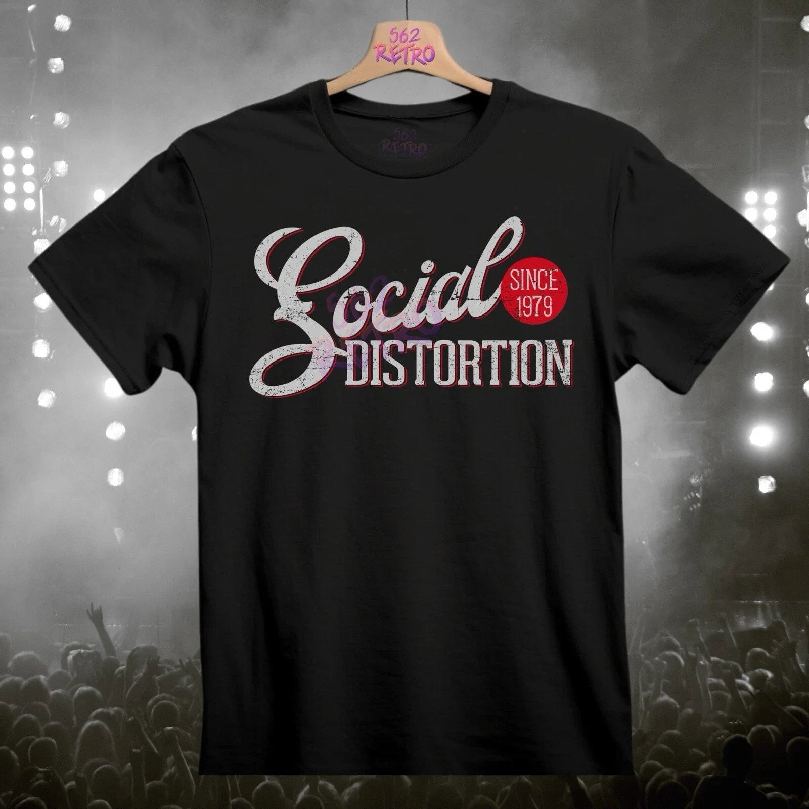 Social Distortion Since 1979 Punk Rock Band Black - Adult & Kids T-Shirts, Sweatshirts & Hoodies apparel design preview 1