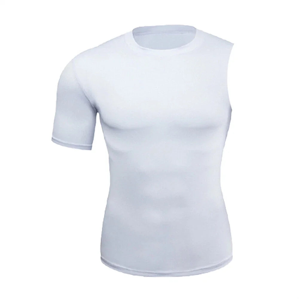 Men Compression 1/2 Single Arm Short Sleeve Athletic - Adult & Kids T-Shirts, Sweatshirts & Hoodies apparel design preview 1