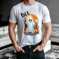 Vintage Halloween Boo Retro Ghost Spooky Pumpkin Meme - Adult & Kids T-Shirts, Sweatshirts & Hoodies apparel design preview 1