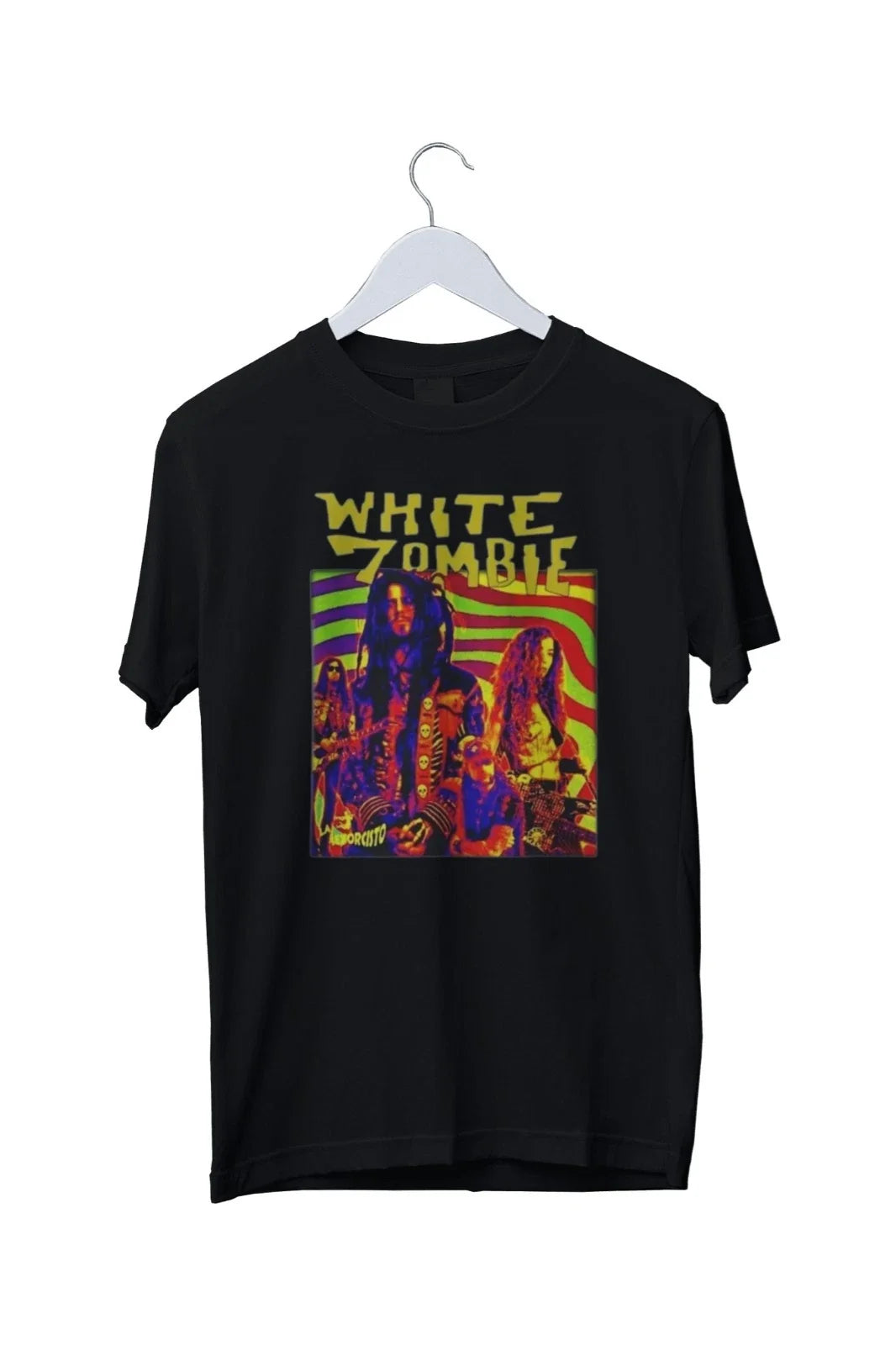 White Zombie La sexorcisto Album Graphic Print Mens S - Adult & Kids T-Shirts, Sweatshirts & Hoodies apparel design preview 1