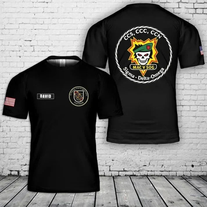 Large Mac V sog 5th Special Forces Group 3D - Adult & Kids T-Shirts, Sweatshirts & Hoodies apparel design preview 1