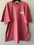 Stussy Amsterdam Mens 2XL Vibrant Pink Streetwear - Adult & Kids T-Shirts, Sweatshirts & Hoodies apparel design preview 1