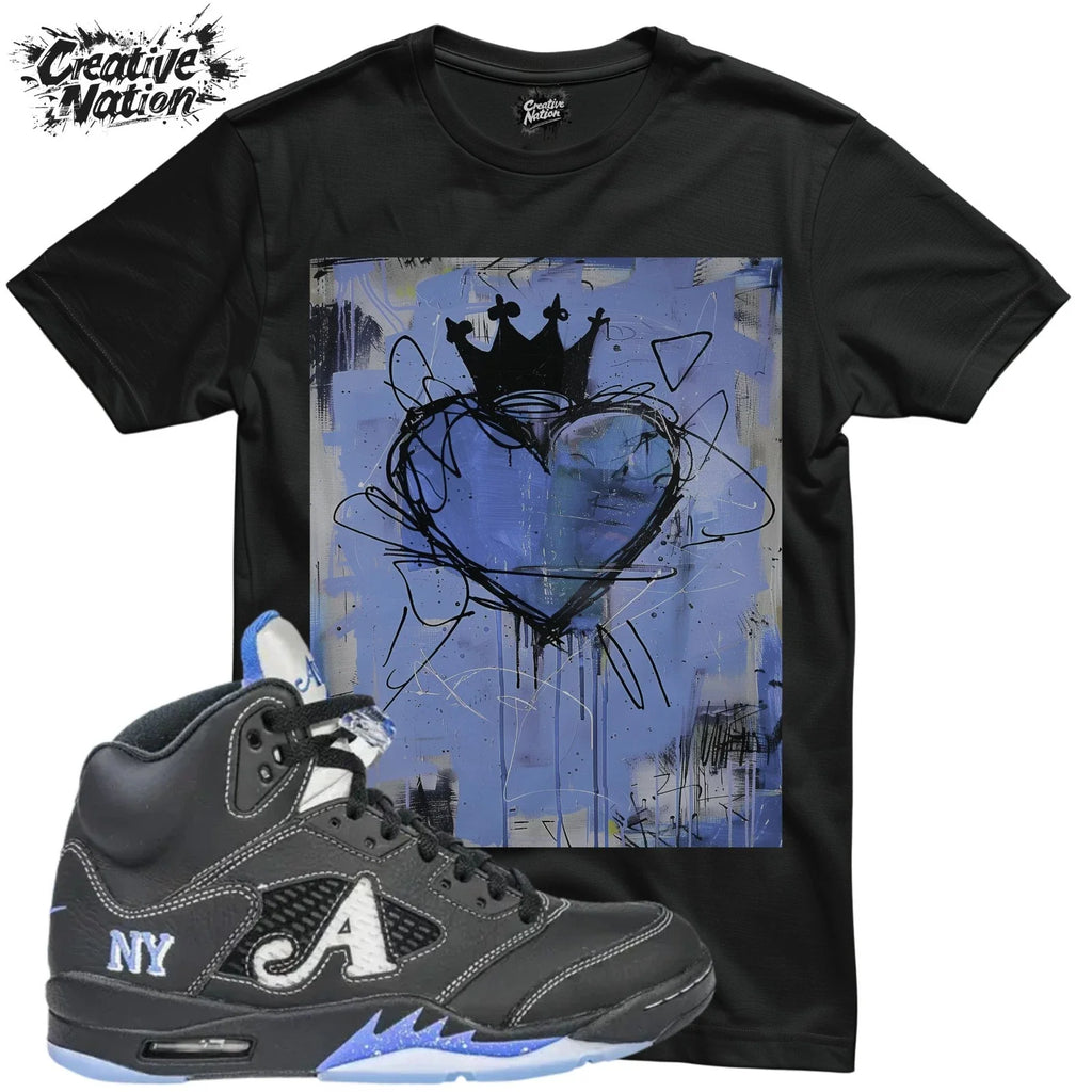 To Match 5 Black Sneaker Heart - Adult & Kids T-Shirts, Sweatshirts & Hoodies apparel design preview 1
