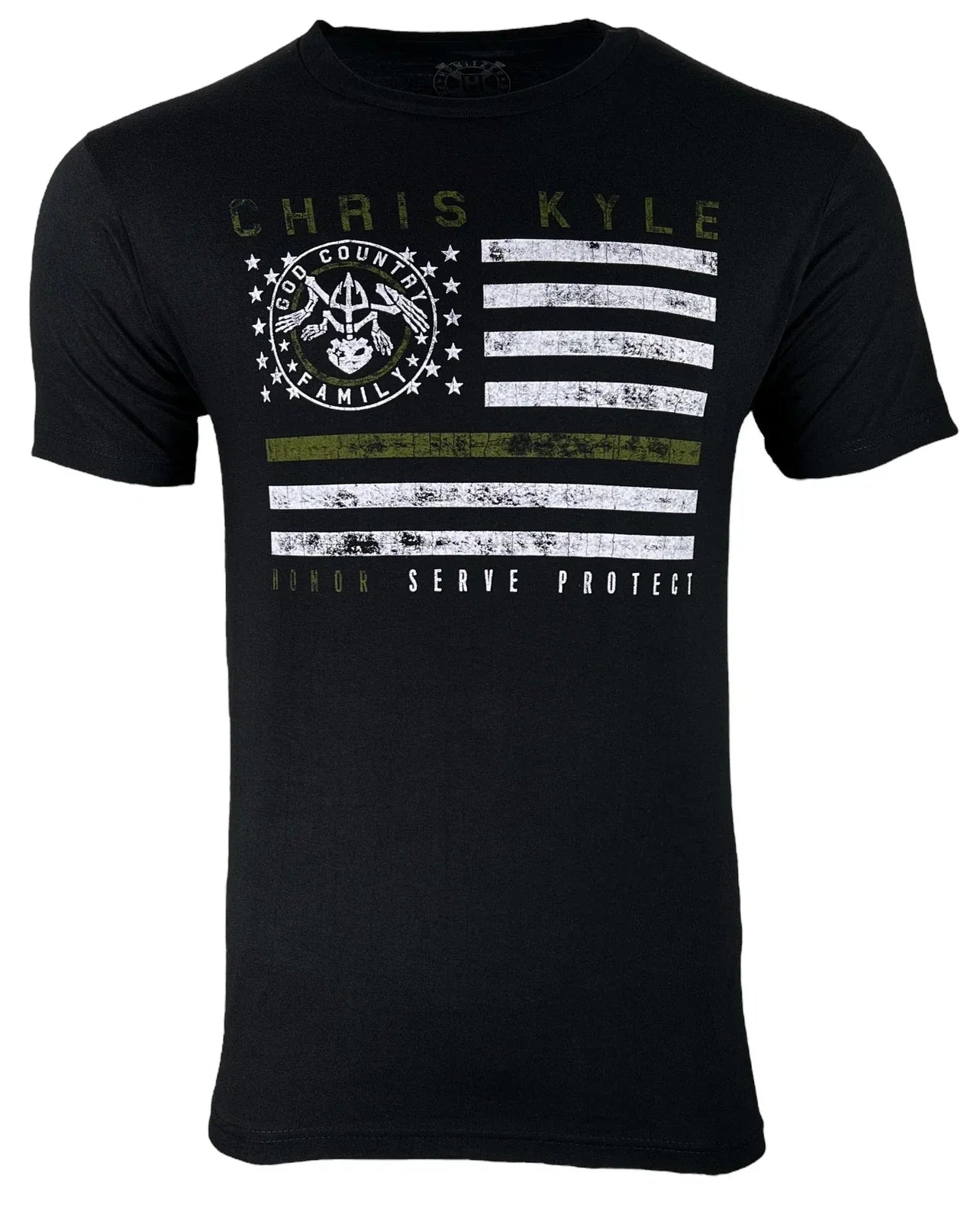Howitzer Style Men's Chris Kyle Honor Serve Military - Adult & Kids T-Shirts, Sweatshirts & Hoodies apparel design preview 1