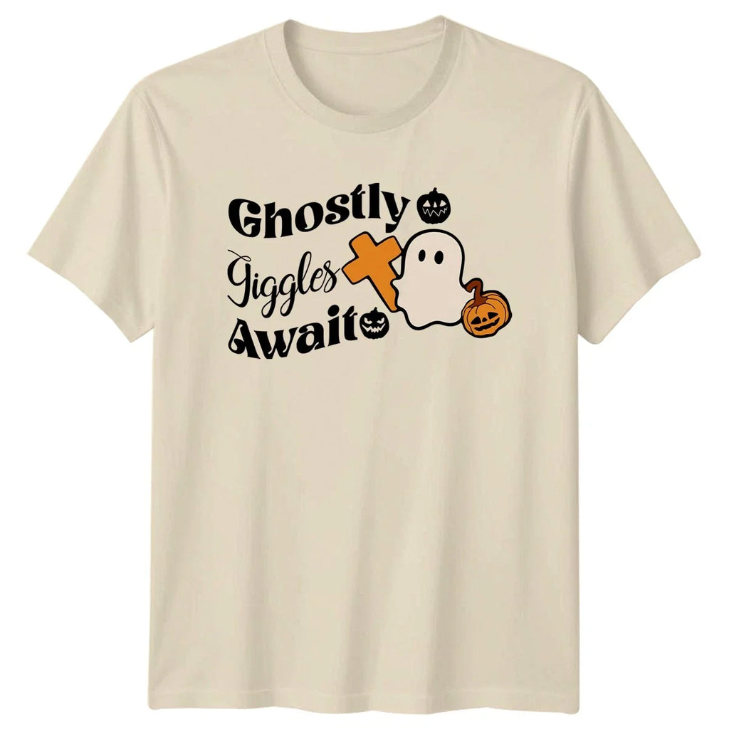 Ghostly Jiggles Await Humorous Halloween Gift For Him - Adult & Kids T-Shirts, Sweatshirts & Hoodies apparel design preview 1