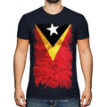 EAST TIMOR GRUNGE FLAG MENS TOP LOROSA'E TIMORESE - Adult & Kids T-Shirts, Sweatshirts & Hoodies apparel design preview 1