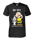 Be You The World Will Adjust Funny Novelty Birthday - Adult & Kids T-Shirts, Sweatshirts & Hoodies apparel design preview 1
