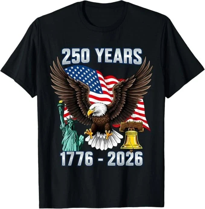 250th Anniversary USA 250 Year America Patriotic 4th - Adult & Kids T-Shirts, Sweatshirts & Hoodies apparel design preview 1