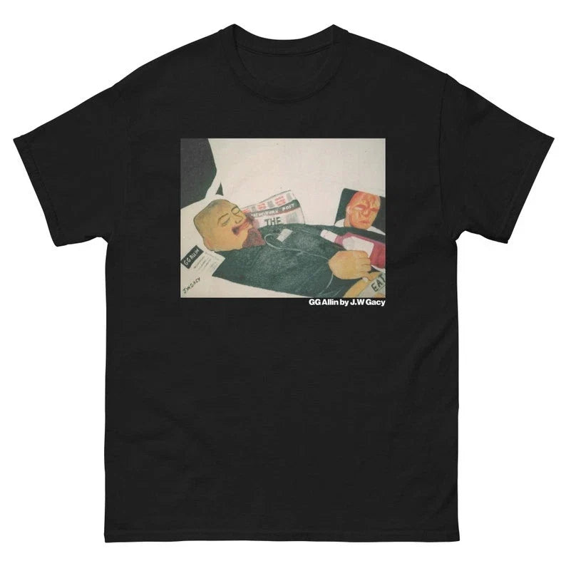 G.G Allin by J.W Gacy Punk, Serial Killer, Crime, - Adult & Kids T-Shirts, Sweatshirts & Hoodies apparel design preview 1