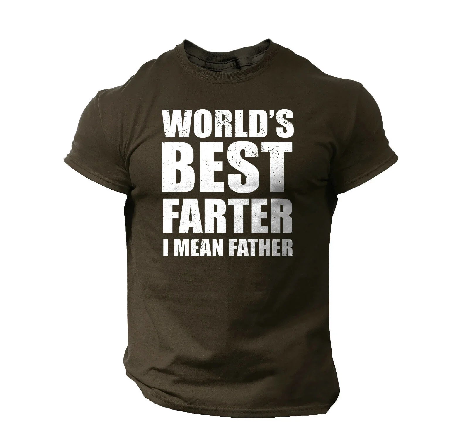 World's Best Farter I Mean Father Funny Dad Gift Joke - Adult & Kids T-Shirts, Sweatshirts & Hoodies apparel design preview 1