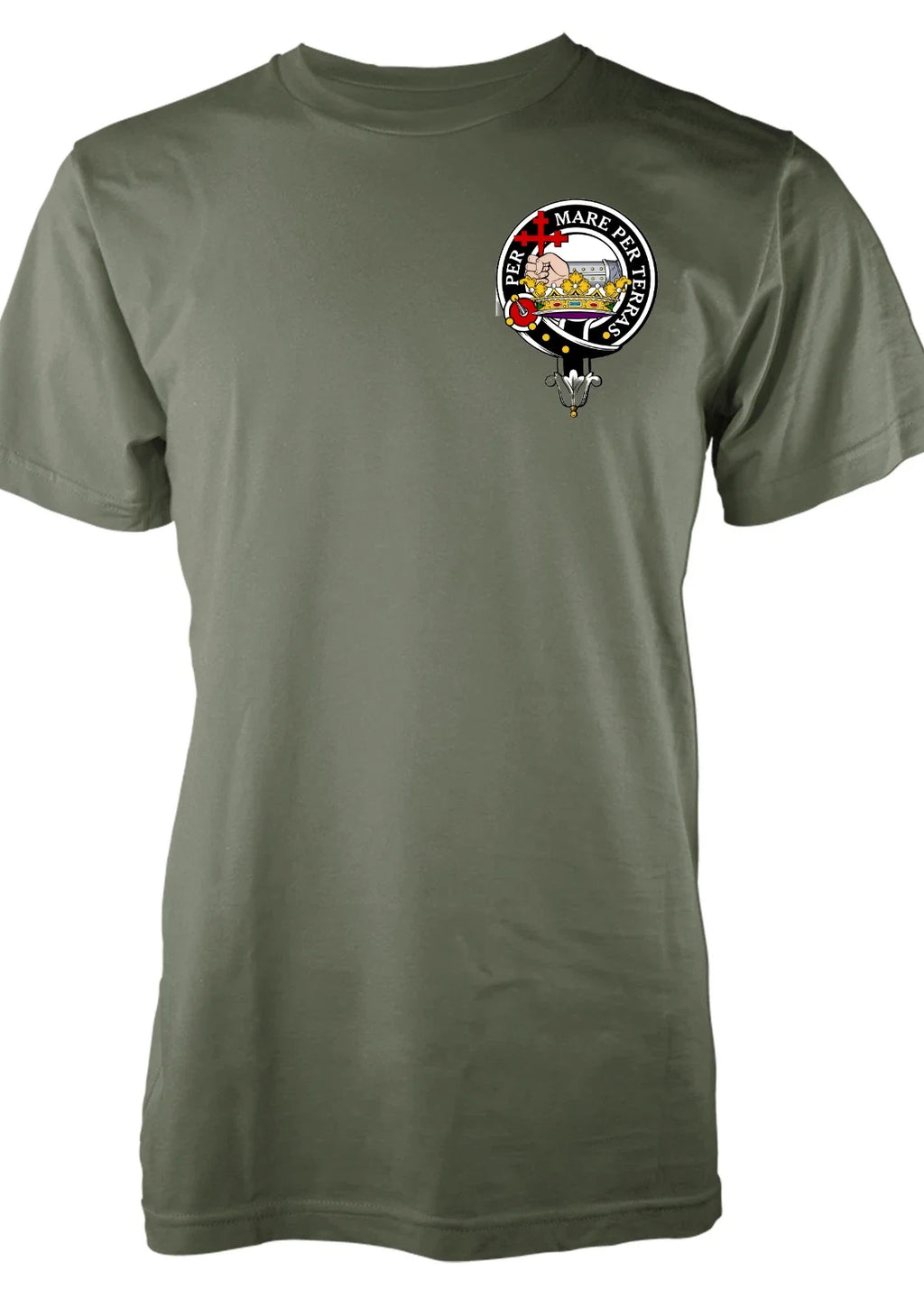 BNWT Personalised Clan MacDonald Family Badge Coat Of - Adult & Kids T-Shirts, Sweatshirts & Hoodies apparel design preview 1