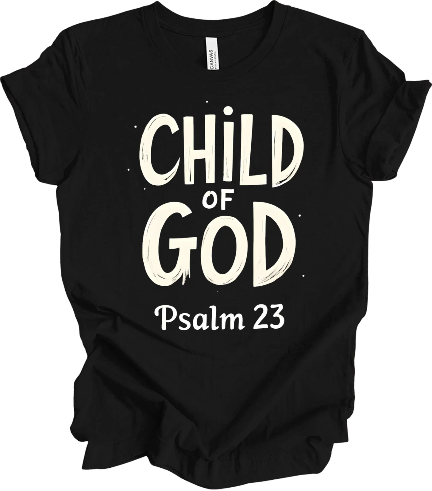 Child of God Psalm 23 Design Inspirational - Adult & Kids T-Shirts, Sweatshirts & Hoodies apparel design preview 1