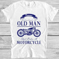 Never Underestimate An Old Man With A Motorcycle - Adult & Kids T-Shirts, Sweatshirts & Hoodies apparel design preview 1