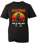 Personalised Your Name The Dadalorian This is Way - Adult & Kids T-Shirts, Sweatshirts & Hoodies apparel design preview 1