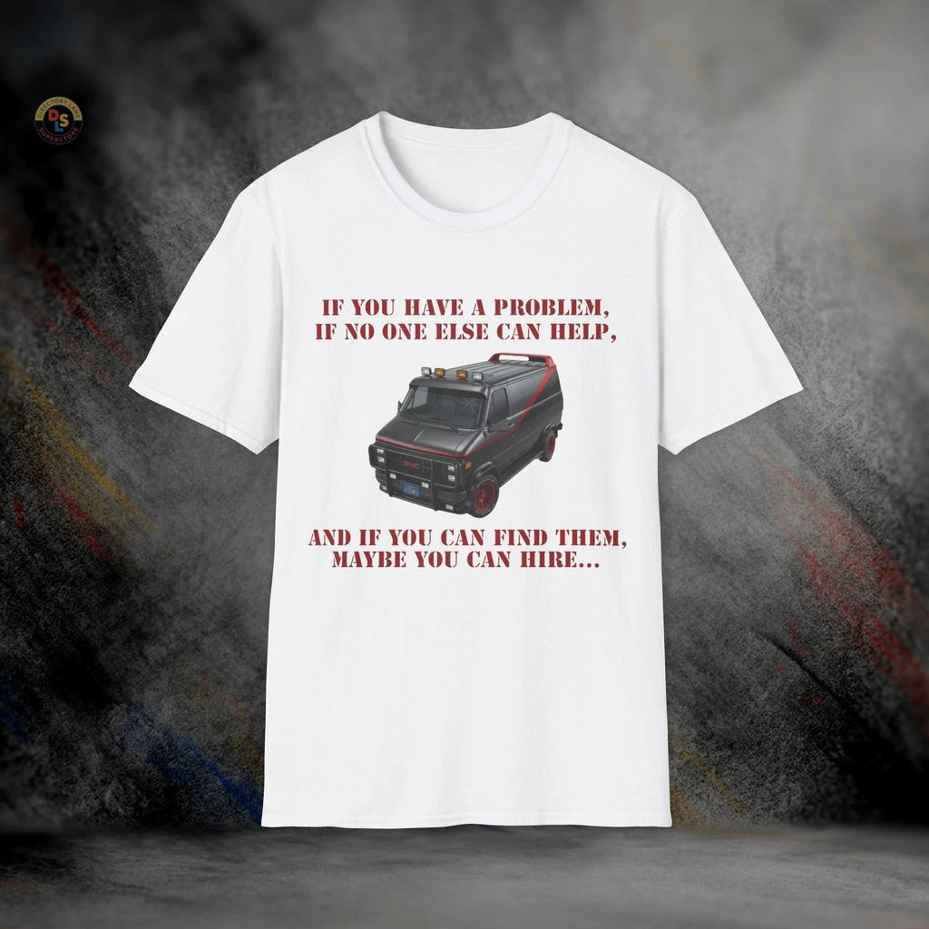 The A-Team 80's Retro TV Softstyle - Adult & Kids T-Shirts, Sweatshirts & Hoodies apparel design preview 1