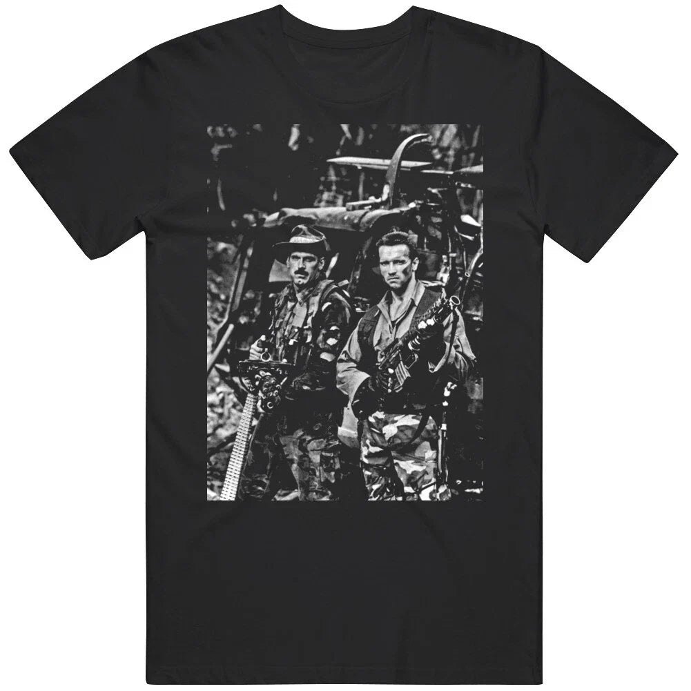 Classic 80s Action Movie Predator Arnold Jesse The - Adult & Kids T-Shirts, Sweatshirts & Hoodies apparel design preview 1