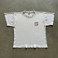 Vintage 90s Whoop Ass Beer Size Medium White Jamaica - Adult & Kids T-Shirts, Sweatshirts & Hoodies apparel design preview 1
