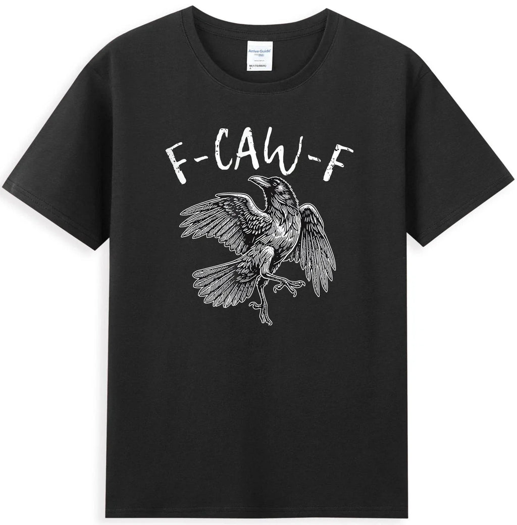 Black Crow FCAWF Funny Gothic Dance Meme Graphic - Adult & Kids T-Shirts, Sweatshirts & Hoodies apparel design preview 1