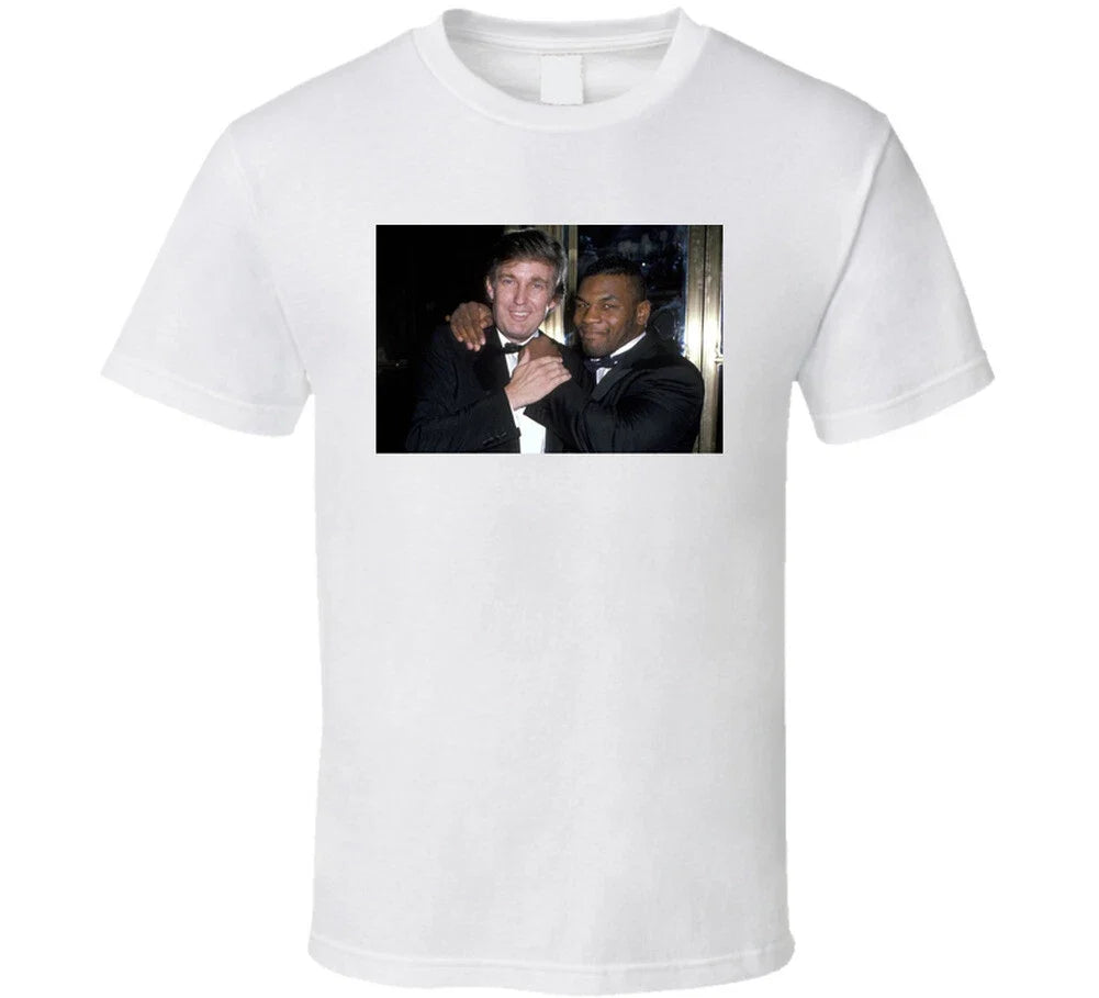 Trump With Mike Tyson - Adult & Kids T-Shirts, Sweatshirts & Hoodies apparel design preview 1