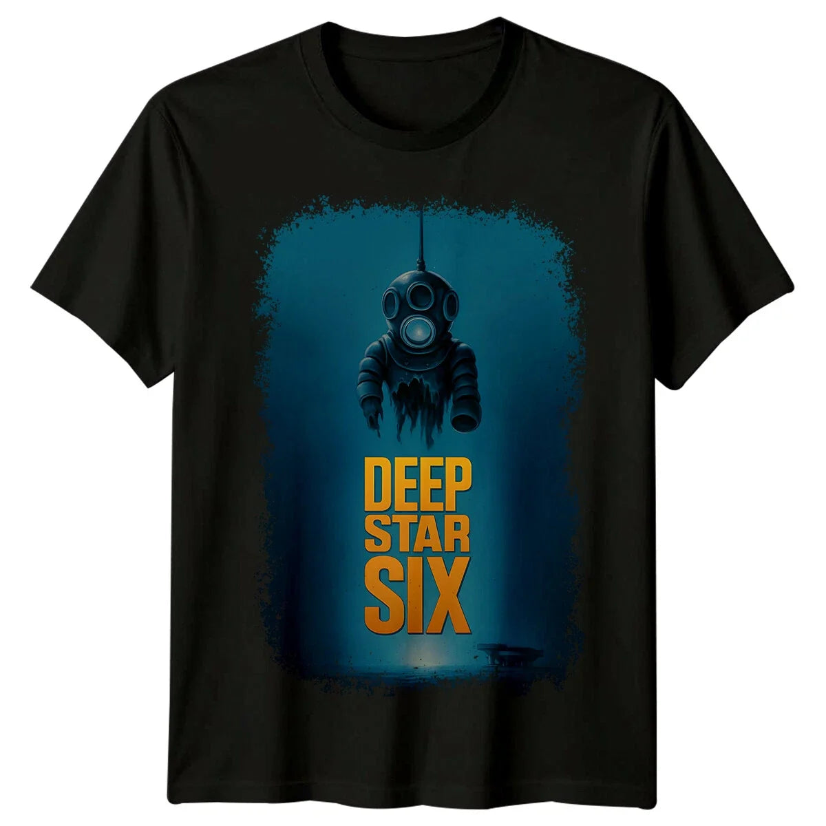 DeepStar Six (1989) Movie Poster Inspired Retro 80s - Adult & Kids T-Shirts, Sweatshirts & Hoodies apparel design preview 1