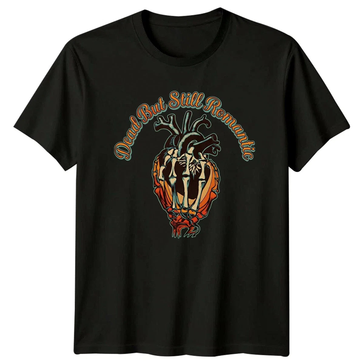 Dead But Still Romantic Gothic Romance Sarcastic - Adult & Kids T-Shirts, Sweatshirts & Hoodies apparel design preview 1