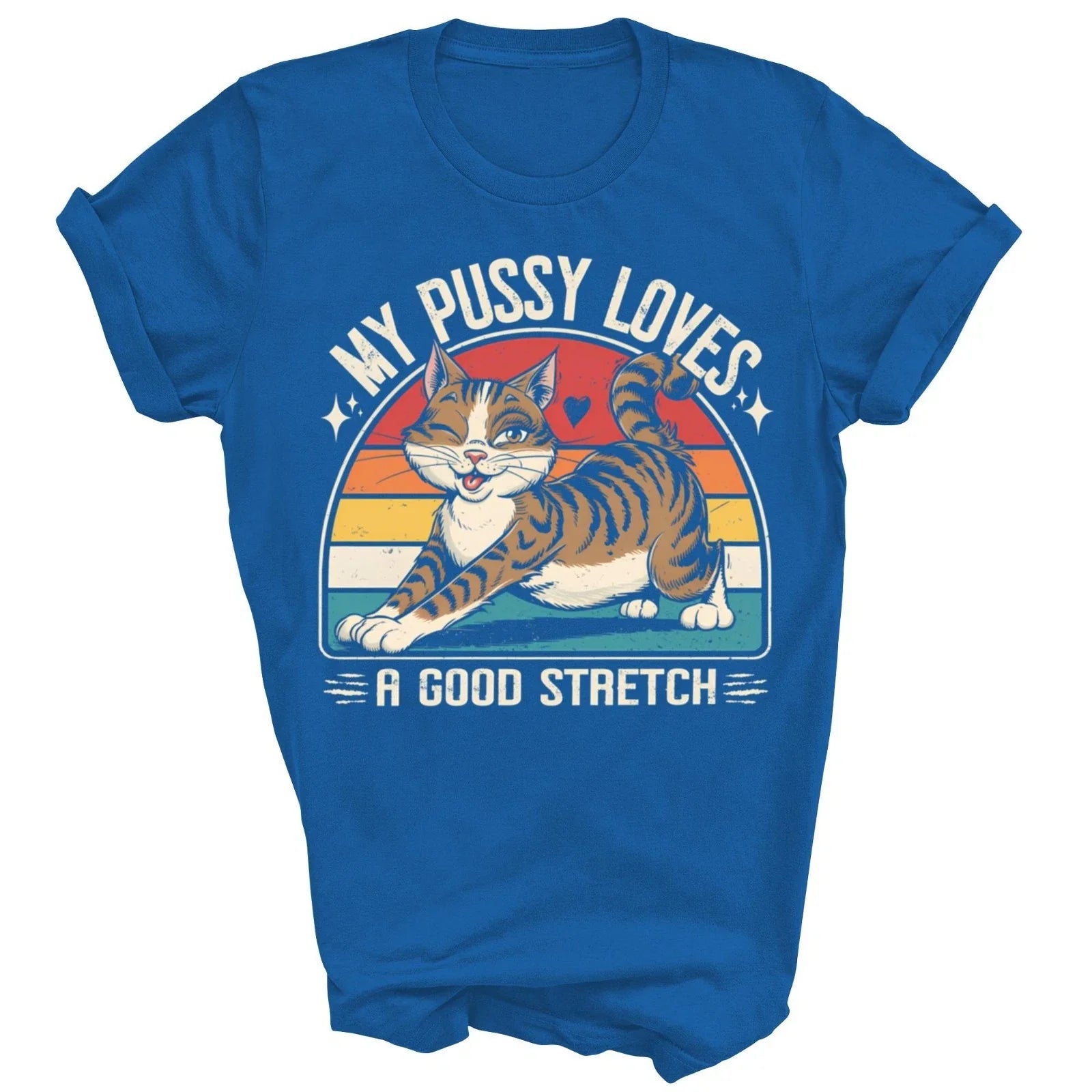 My Pussy Love A Good Stretch Funny Gift For Men Women - Adult & Kids T-Shirts, Sweatshirts & Hoodies apparel design preview 1