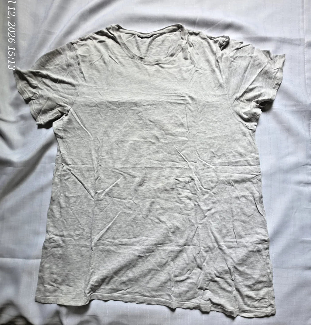 Men's White Size L Basic Casual Crew Neck Short - Adult & Kids T-Shirts, Sweatshirts & Hoodies apparel design preview 1