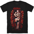 Elvira Love You to Death Vintage Horror Movie Graphic - Adult & Kids T-Shirts, Sweatshirts & Hoodies apparel design preview 1