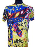 Royal Blue Label Graffiti Colorful Print Urban Street - Adult & Kids T-Shirts, Sweatshirts & Hoodies apparel design preview 1