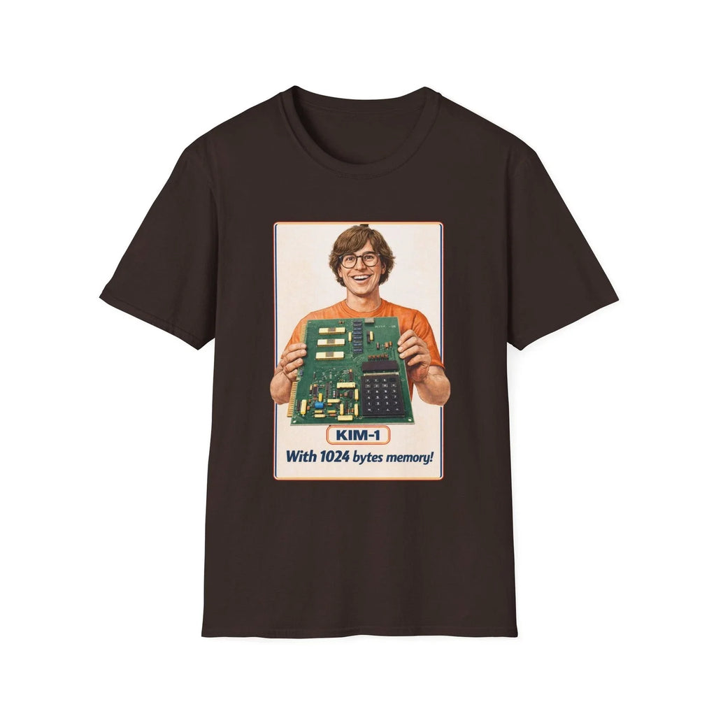 KIM-1 computer engineering humor vintage - Adult & Kids T-Shirts, Sweatshirts & Hoodies apparel design preview 1