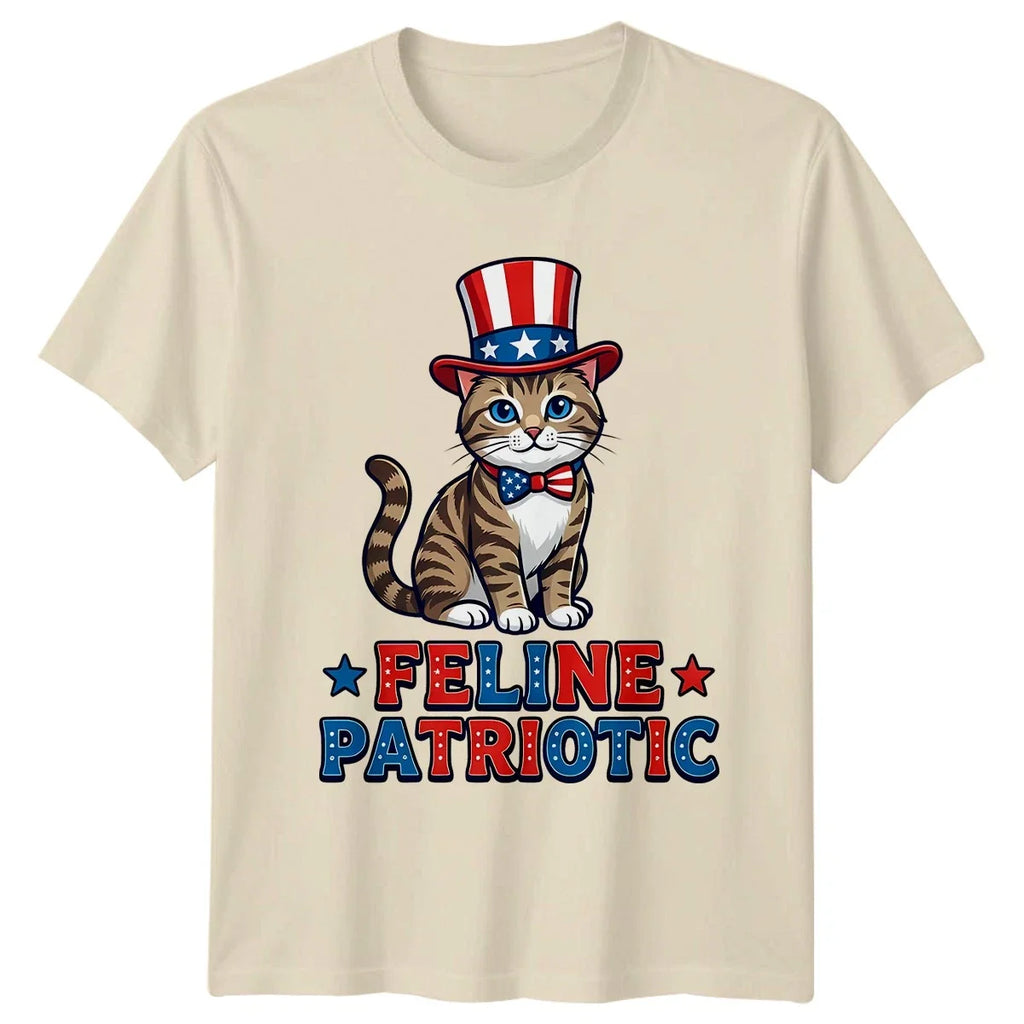 Feline Patriotic USA 250 Cat Independence Day Gift - Adult & Kids T-Shirts, Sweatshirts & Hoodies apparel design preview 1