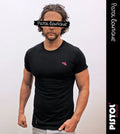 Pistol Boutique Men's Black Fitted Rolled Sleeve Logo - Adult & Kids T-Shirts, Sweatshirts & Hoodies apparel design preview 1