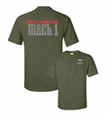 Ford Mustang 50 Years Mach 1 Military - Adult & Kids T-Shirts, Sweatshirts & Hoodies apparel design preview 1