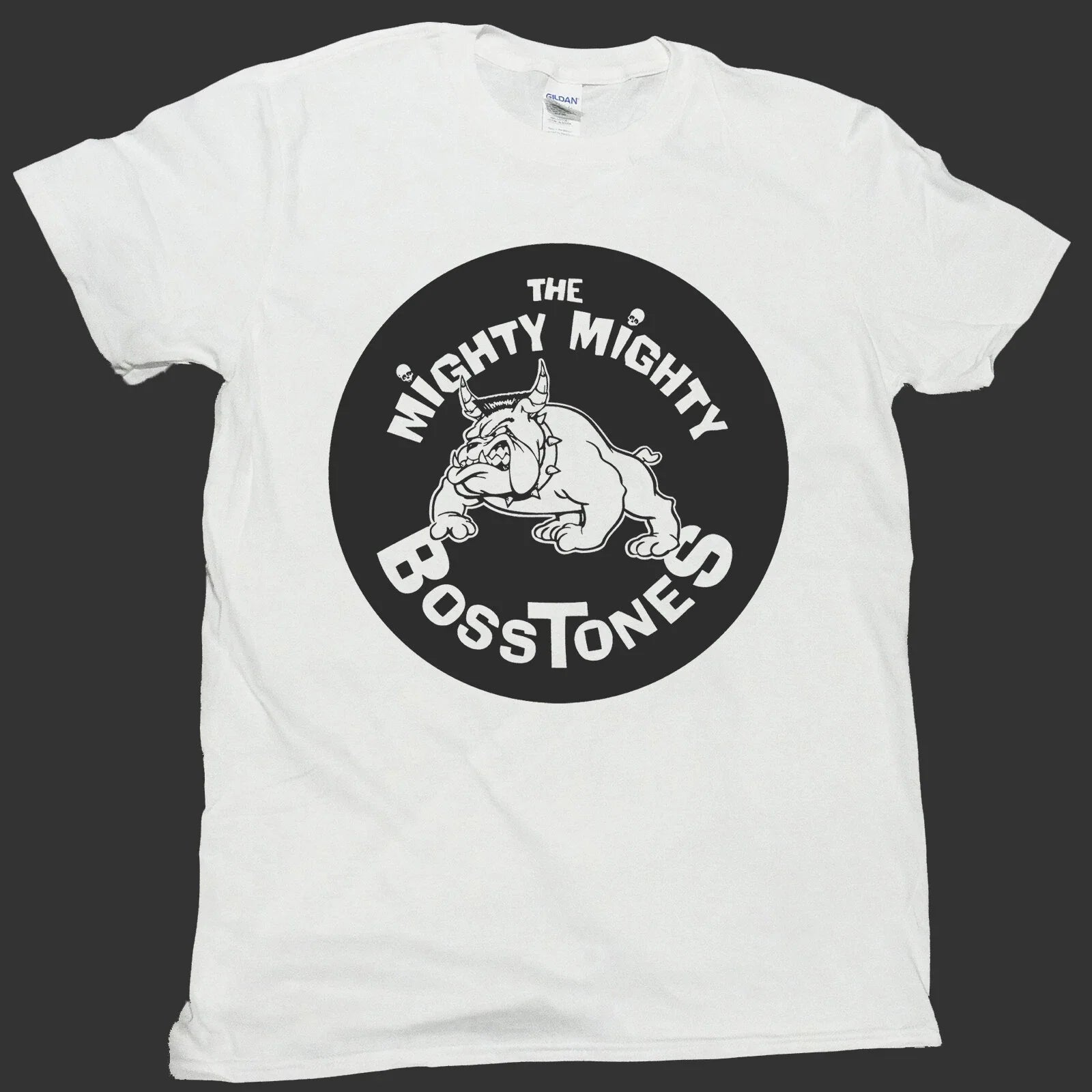 THE MIGHTY BOSSTONES SKA PUNK ROCK unisex white S-3XL - Adult & Kids T-Shirts, Sweatshirts & Hoodies apparel design preview 1
