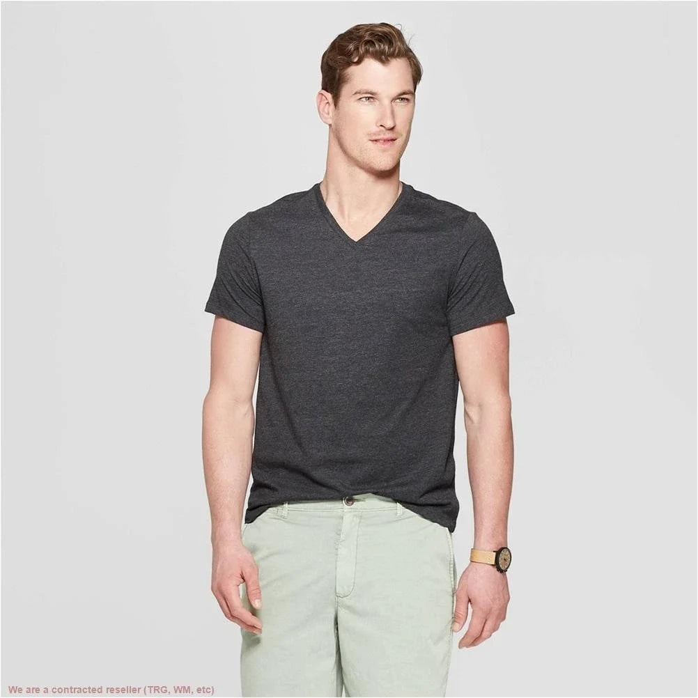 Men's V-Neck Goodfellow Co Gray S *SEE DEAL!!!* - Adult & Kids T-Shirts, Sweatshirts & Hoodies apparel design preview 1