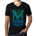 Men's Graphic V Neck Pleasure Is The Highest Good - Adult & Kids T-Shirts, Sweatshirts & Hoodies apparel design preview 1