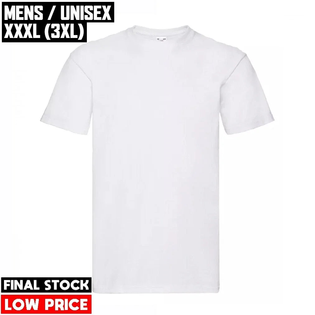 XXXL White 3XL Super Premium Fruit of the Loom Mens - Adult & Kids T-Shirts, Sweatshirts & Hoodies apparel design preview 1