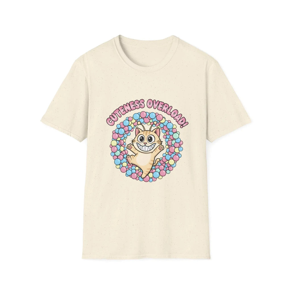 Cuteness Overload Cat, Cute Chaos Humor Bubble Pile - Adult & Kids T-Shirts, Sweatshirts & Hoodies apparel design preview 1