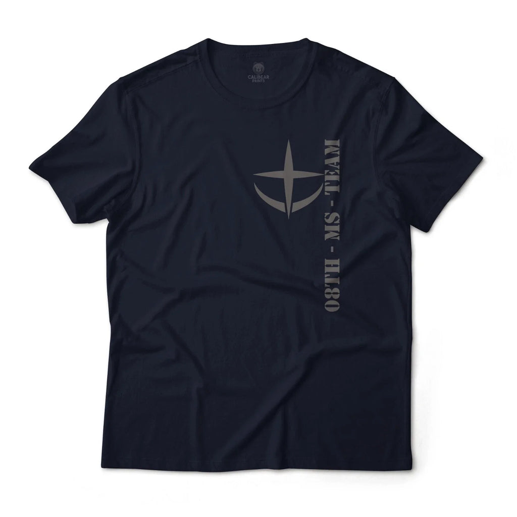 Mobile Suit Gundam 08th MS Team Anime Minimalistic - Adult & Kids T-Shirts, Sweatshirts & Hoodies apparel design preview 1