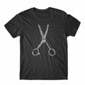 Barber Stylish Scissors 100% Cotton Premium NEW - Adult & Kids T-Shirts, Sweatshirts & Hoodies apparel design preview 1