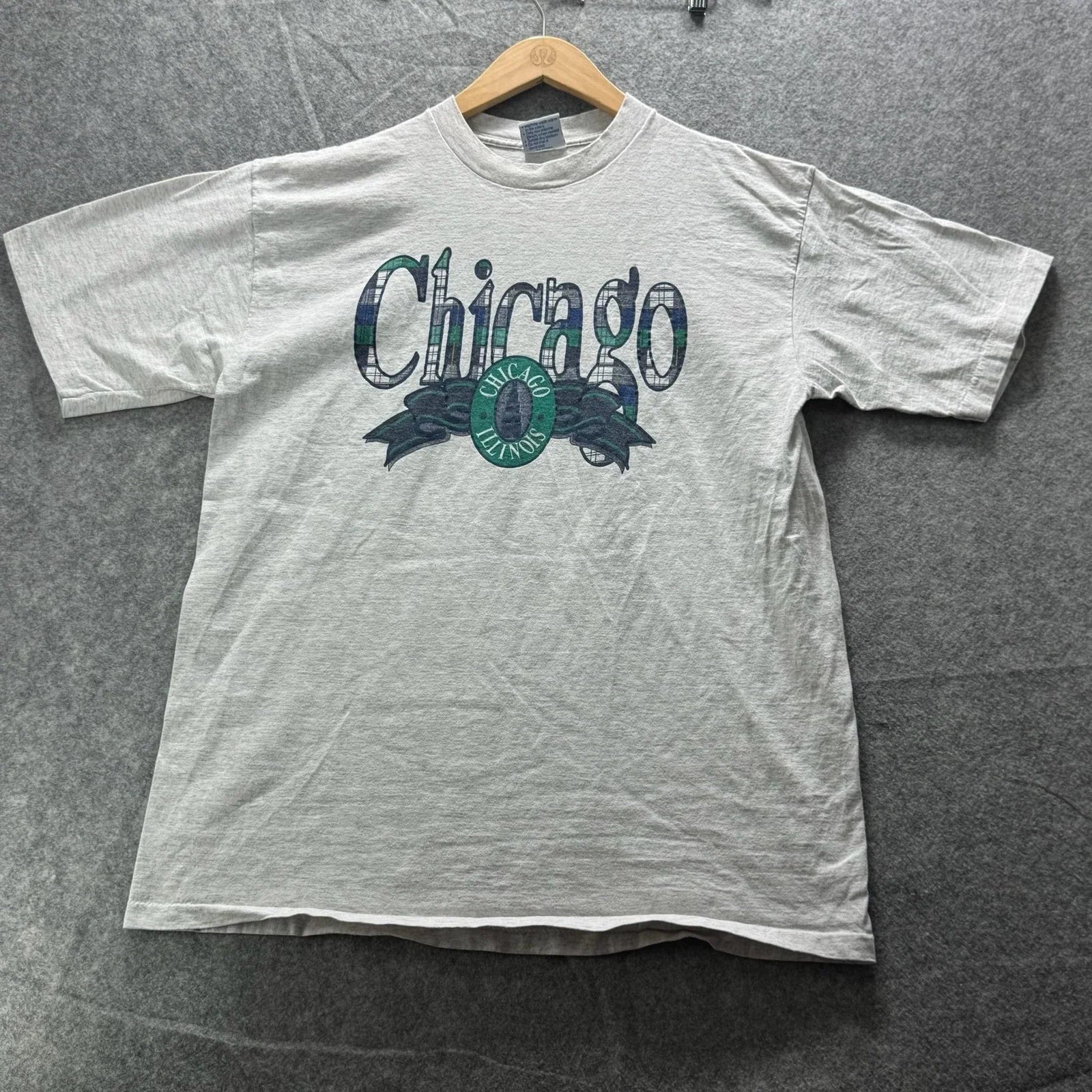 All Sport Mens XL Gray Chicago Illinois Graphic - Adult & Kids T-Shirts, Sweatshirts & Hoodies apparel design preview 1