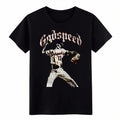 Godspeed Skeleton Baseball Pitcher Gothic Sports - Adult & Kids T-Shirts, Sweatshirts & Hoodies apparel design preview 1