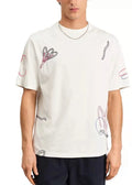 Wax London Men's Milton Short Sleeve Ecru Size XL $90 - Adult & Kids T-Shirts, Sweatshirts & Hoodies apparel design preview 1