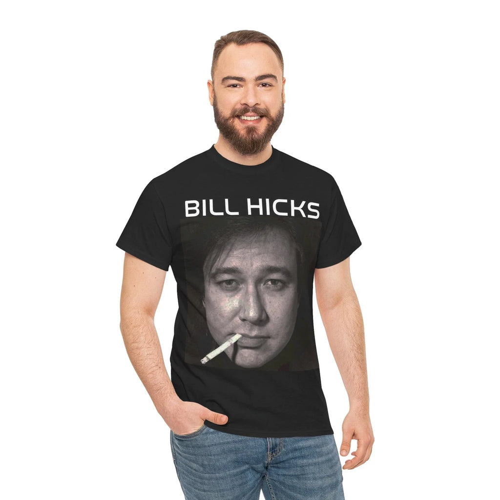 Bill Hicks Comedy Legend Unisex Heavy Cotton - Adult & Kids T-Shirts, Sweatshirts & Hoodies apparel design preview 1