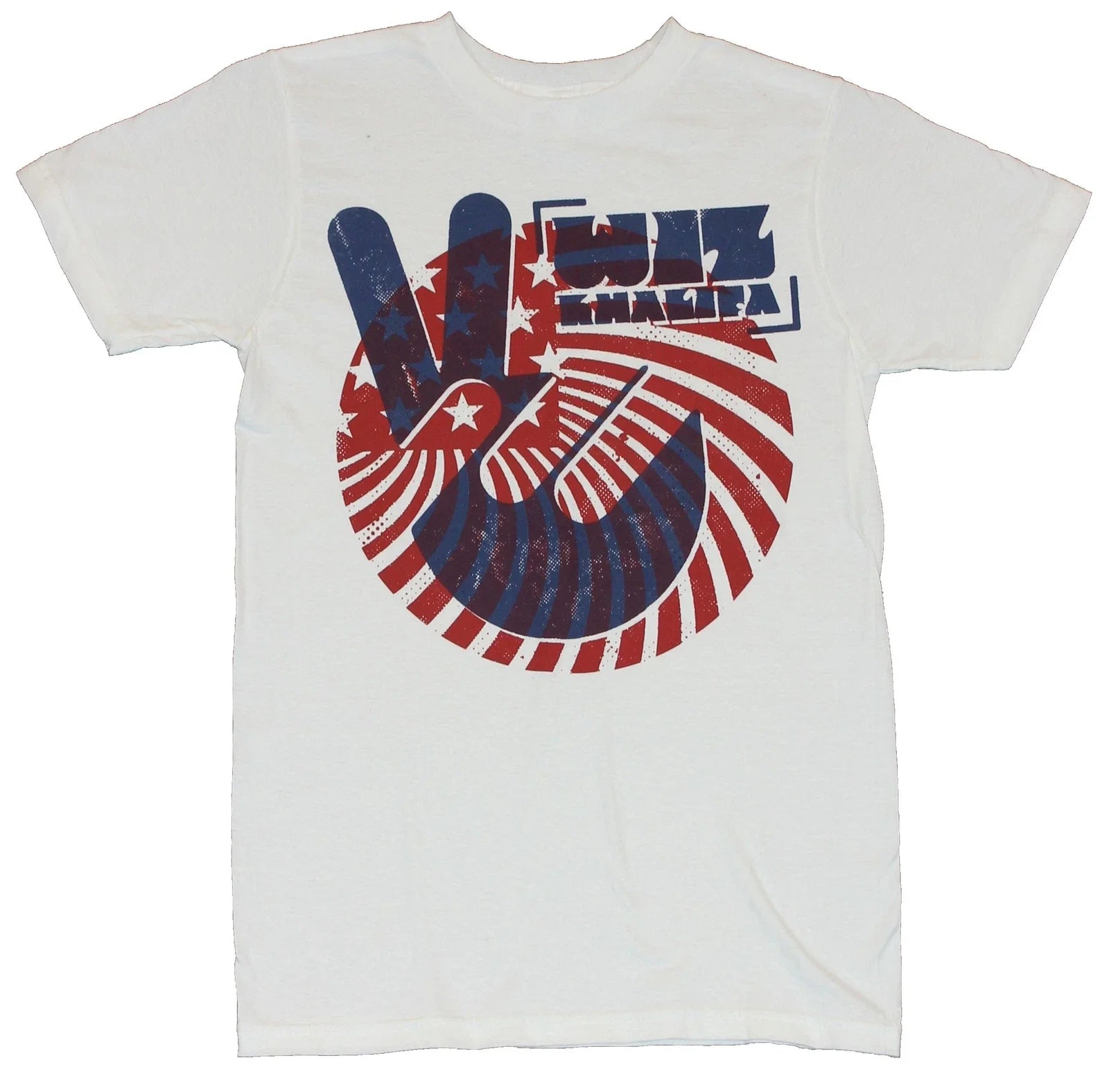 Wiz Kahlifa Adult New Peace Fingers Red White and - Adult & Kids T-Shirts, Sweatshirts & Hoodies apparel design preview 1