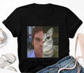 Dext Morgan Funny Cat Meme Unisex black TQ37461 - Adult & Kids T-Shirts, Sweatshirts & Hoodies apparel design preview 1
