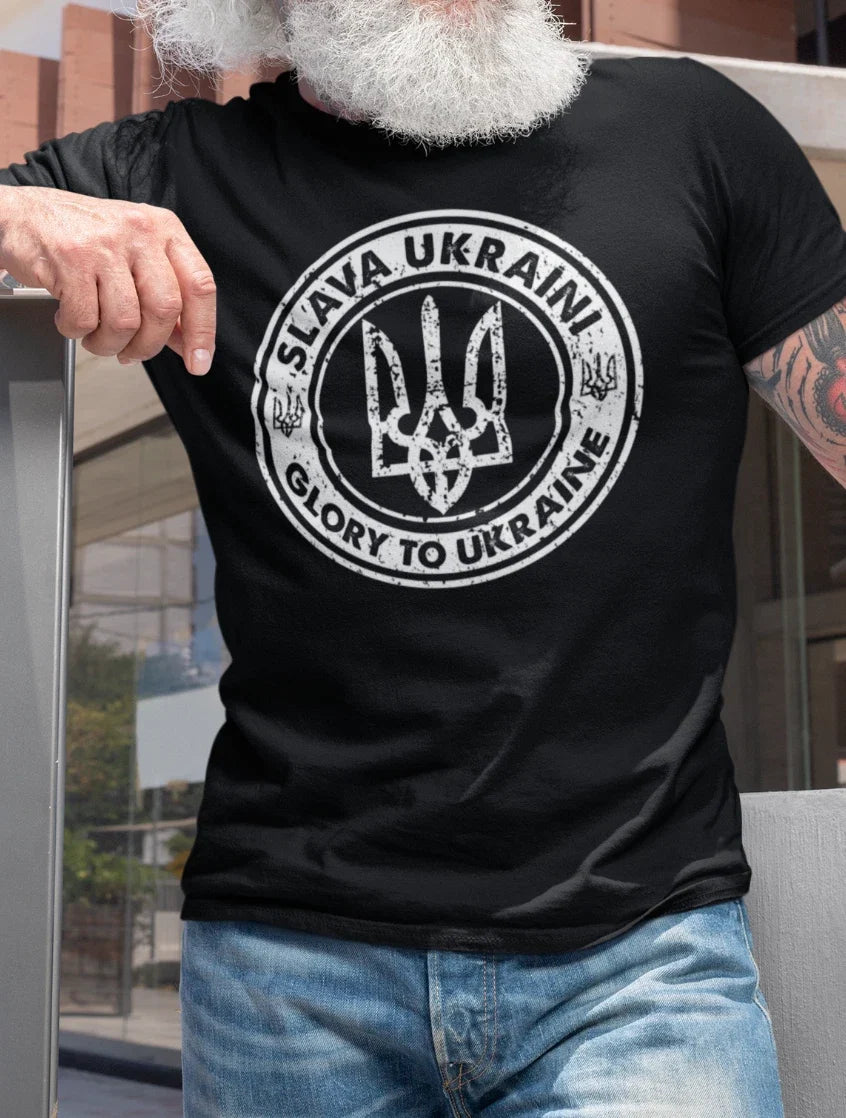 Ukraine Ukrainian Coat Of Arm Trident - Adult & Kids T-Shirts, Sweatshirts & Hoodies apparel design preview 1
